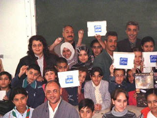 Algerian Starshine students and teachers.